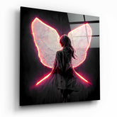 Me Flying Glass Wall Art  || Designer Collection | Insigne Art Design.